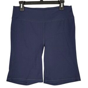 J Crew Weekend Shorts Womens L Stretch Bike Activewear Minimalist Modern Classic